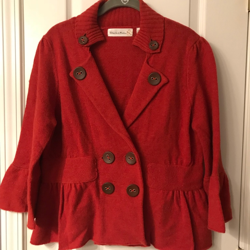 Charlie and Robin Wool Sweater XL